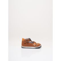 BELLAMY - Sandales/Nu pieds marron en cuir pour garçon - Taille 22 - Modz