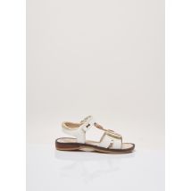 STONES AND BONES - Sandales/Nu pieds blanc en cuir - Fille - Taille 31 - Modz