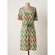 BAKERY LADIES - Robe mi-longue rose en coton - Femme - Taille 34 - Modz