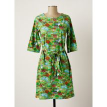 CISSI OCH SELMA - Robe courte vert en coton - Femme - Taille 34 - Modz