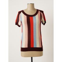 4FUNKY FLAVOURS - Pull marron en tencel - Femme - Taille 34 - Modz