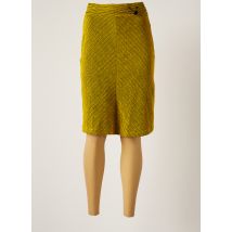 WHO'S THAT GIRL - Jupe mi-longue jaune en coton - Femme - Taille 34 - Modz