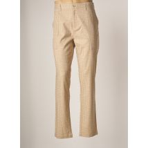 4FUNKY FLAVOURS - Pantalon droit beige en polyester - Homme - Taille 46 - Modz