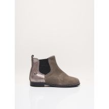 PRIMIGI - Bottines/Boots gris en cuir pour fille - Taille 37 - Modz
