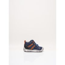 BOPY - Baskets bleu en cuir - Garçon - Taille 19 - Modz