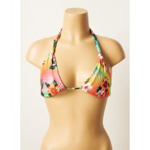 BLUE MAN - Haut de maillot de bain orange en polyamide - Femme - Taille 38 - Modz