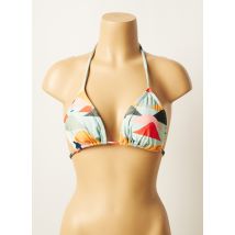 LA PLAYA - Haut de maillot de bain bleu en polyester - Femme - Taille 40 - Modz