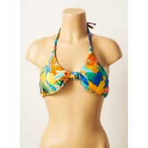 BLUE MAN - Haut de maillot de bain jaune en polyamide - Femme - Taille 36 - Modz