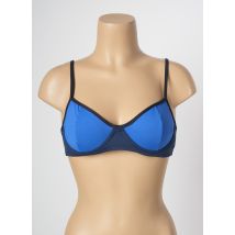 SALINAS - Haut de maillot de bain bleu en polyamide - Femme - Taille 40 - Modz