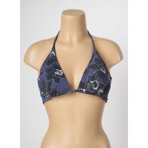 SALINAS - Haut de maillot de bain bleu en polyamide - Femme - Taille 40 - Modz