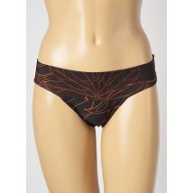 LUA MORENA - Bas de maillot de bain marron en polyamide - Femme - Taille 36 - Modz