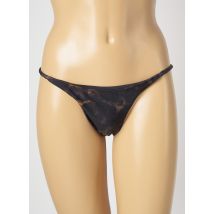 LUA MORENA - Bas de maillot de bain noir en polyamide - Femme - Taille 38 - Modz