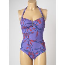 SALINAS - Maillot de bain 1 pièce violet en polyamide - Femme - Taille 34 - Modz