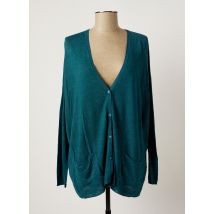 POLES - Gilet manches longues vert en viscose - Femme - Taille 38 - Modz