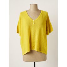 POLES - Pull vert en viscose - Femme - Taille 40 - Modz