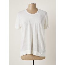 POLES - Pull blanc en lin - Femme - Taille 42 - Modz