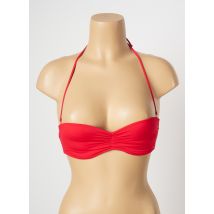 MON PETIT BIKINI - Haut de maillot de bain rouge en polyester - Femme - Taille 38 - Modz