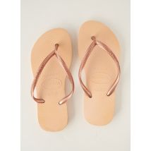 HAVAIANAS - Tongs rose en autre matiere - Fille - Taille 29 - Modz