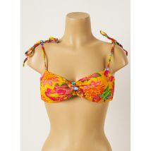 BANANA MOON - Haut de maillot de bain orange en polyamide - Femme - Taille 36 - Modz