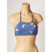 BANANA MOON - Haut de maillot de bain bleu en polyamide - Femme - Taille 34 - Modz