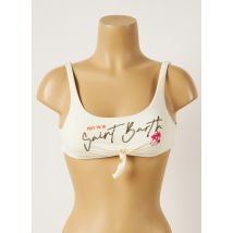 BANANA MOON - Haut de maillot de bain beige en polyamide - Femme - Taille 32 - Modz