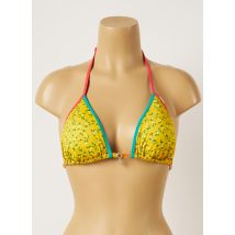 BANANA MOON - Haut de maillot de bain jaune en polyamide pour femme - Taille 42 - Modz