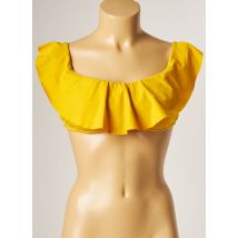 BANANA MOON - Haut de maillot de bain jaune en polyamide - Femme - Taille 40 - Modz