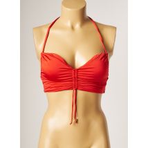 BANANA MOON - Haut de maillot de bain orange en polyamide - Femme - Taille 38 - Modz