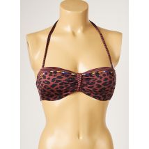 LIVIA - Haut de maillot de bain marron en polyamide - Femme - Taille 90B - Modz