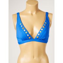 LIVIA - Haut de maillot de bain bleu en polyamide - Femme - Taille 90E - Modz