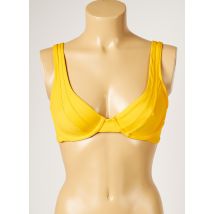 LIVIA - Haut de maillot de bain jaune en polyamide - Femme - Taille 100B - Modz