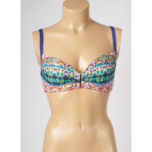 LIVIA - Haut de maillot de bain bleu en polyamide - Femme - Taille 90C - Modz