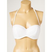 LIVIA - Haut de maillot de bain blanc en polyamide - Femme - Taille 90B - Modz