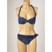 BANANA MOON - Maillot de bain 2 pièces bleu en polyamide - Femme - Taille TU - Modz