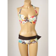 BANANA MOON - Maillot de bain 2 pièces noir en polyamide - Femme - Taille TU - Modz