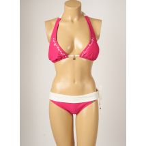 BANANA MOON - Maillot de bain 2 pièces rose en polyamide - Femme - Taille 42 - Modz