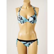 BANANA MOON - Maillot de bain 2 pièces bleu en polyamide - Femme - Taille TU - Modz