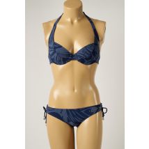 BANANA MOON - Maillot de bain 2 pièces bleu en polyamide - Femme - Taille TU - Modz