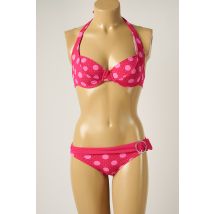 BANANA MOON - Maillot de bain 2 pièces rose en polyamide - Femme - Taille TU - Modz