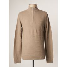 PREMIUM DE JACK AND JONES - Pull marron en coton - Homme - Taille S - Modz