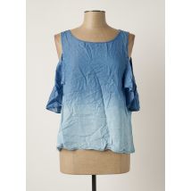 SALSA - Blouse bleu en lyocell - Femme - Taille 34 - Modz