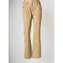 MAT DE MISAINE - Pantalon chino beige en coton - Femme - Taille 42 - Modz