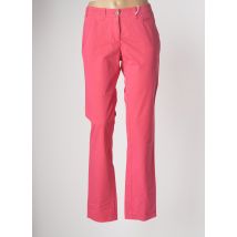 MAT DE MISAINE - Pantalon chino rose en coton - Femme - Taille 40 - Modz