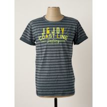 J&JOY - T-shirt gris en coton pour homme - Taille L - Modz