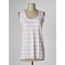 COLOR BY T&M - Débardeur violet en coton - Femme - Taille 38 - Modz