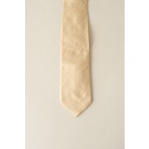 NOGARET - Cravate beige en soie - Homme - Taille TU - Modz