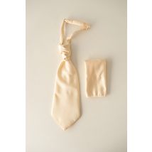 WEDDING - Cravate beige en polyester - Homme - Taille TU - Modz