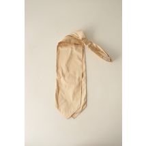 WEDDING - Col / Tour de cou beige en soie - Homme - Taille TU - Modz