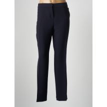EMMA & CARO - Pantalon slim bleu en polyester - Femme - Taille 46 - Modz