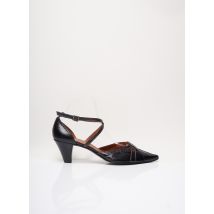 BRENDA ZARO - Sandales/Nu pieds noir en cuir - Femme - Taille 43 - Modz